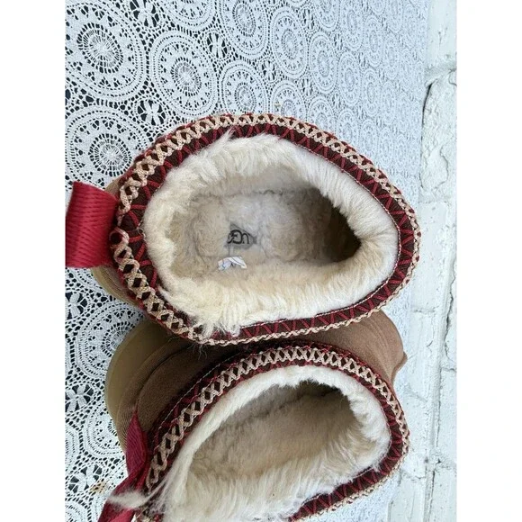 UGG Tazz II Women's Size 11 (EU42) Platform Shoes Chestnut Color - Picture 15 of 16